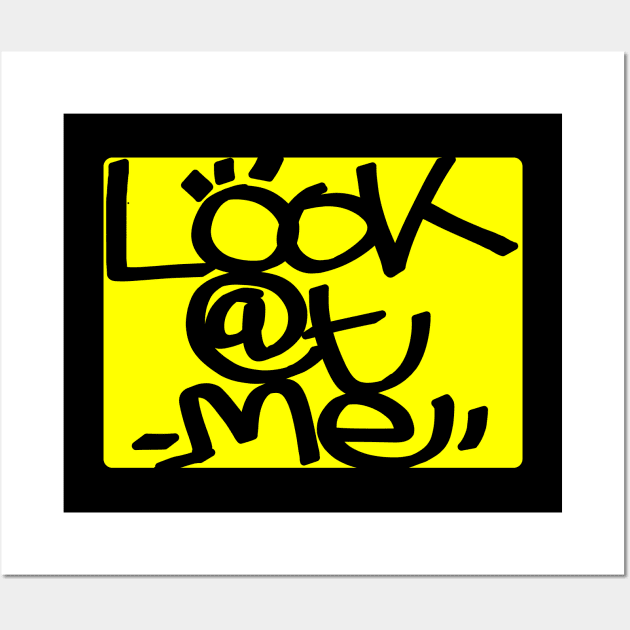 Look At Me Wall Art by Kiky